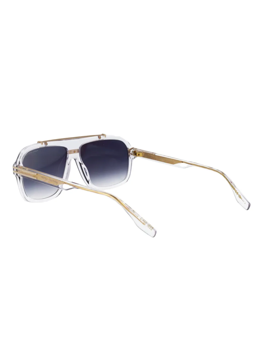 Marc Jacobs Eyewear Zonnebril met oversized montuur Goud