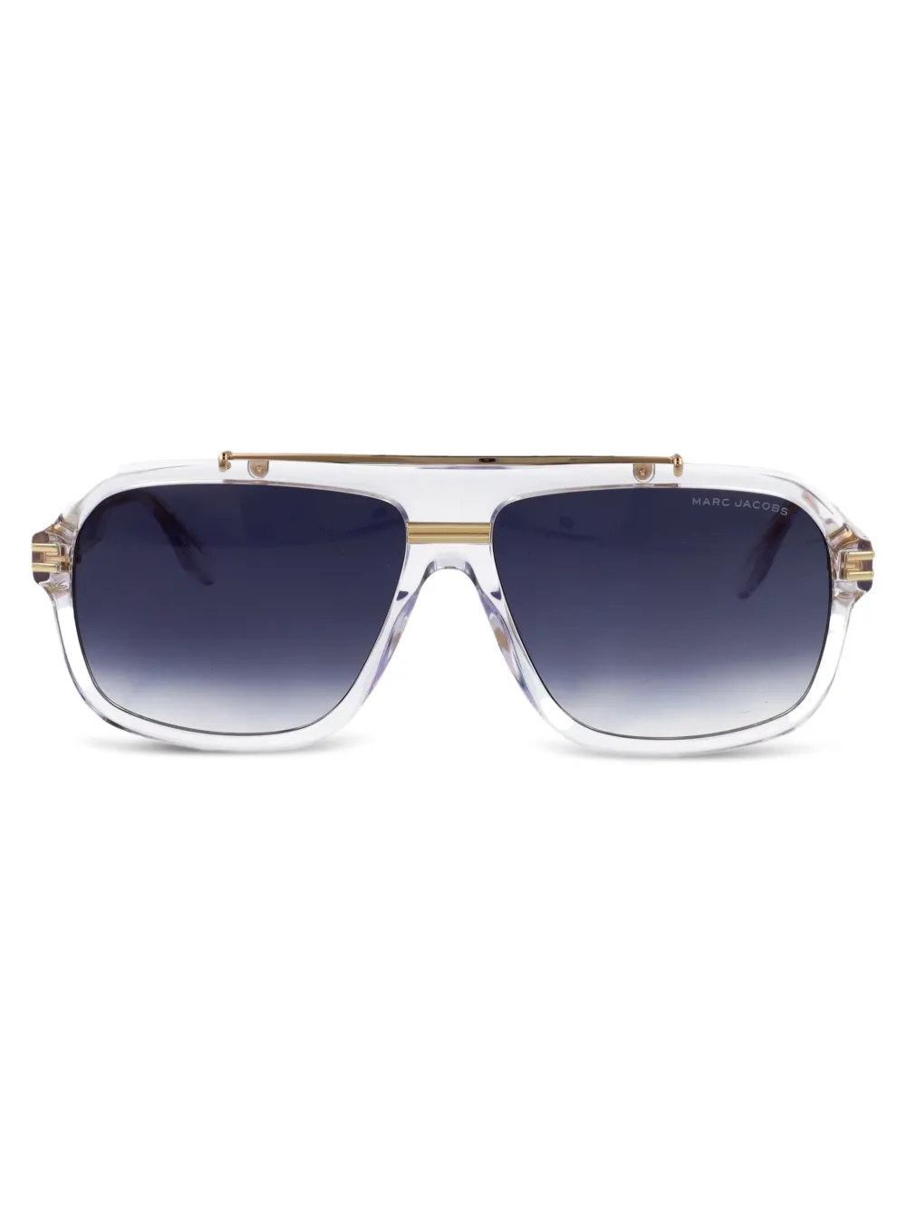 Marc Jacobs Eyewear Zonnebril met oversized montuur Goud