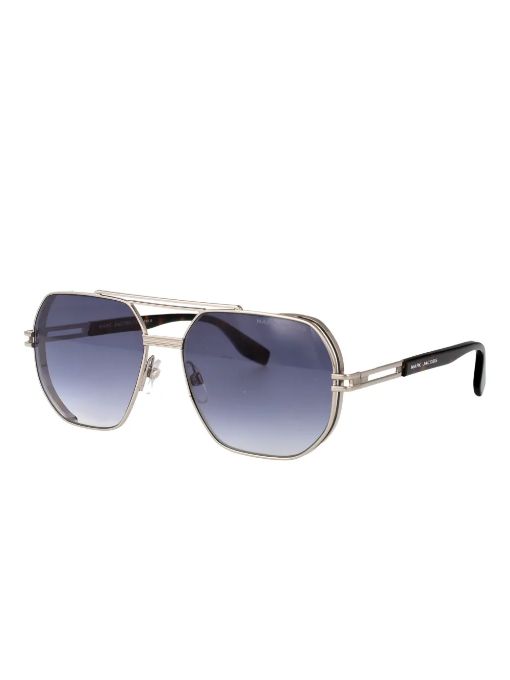 Marc Jacobs Eyewear Zonnebril met geometrisch montuur Grijs