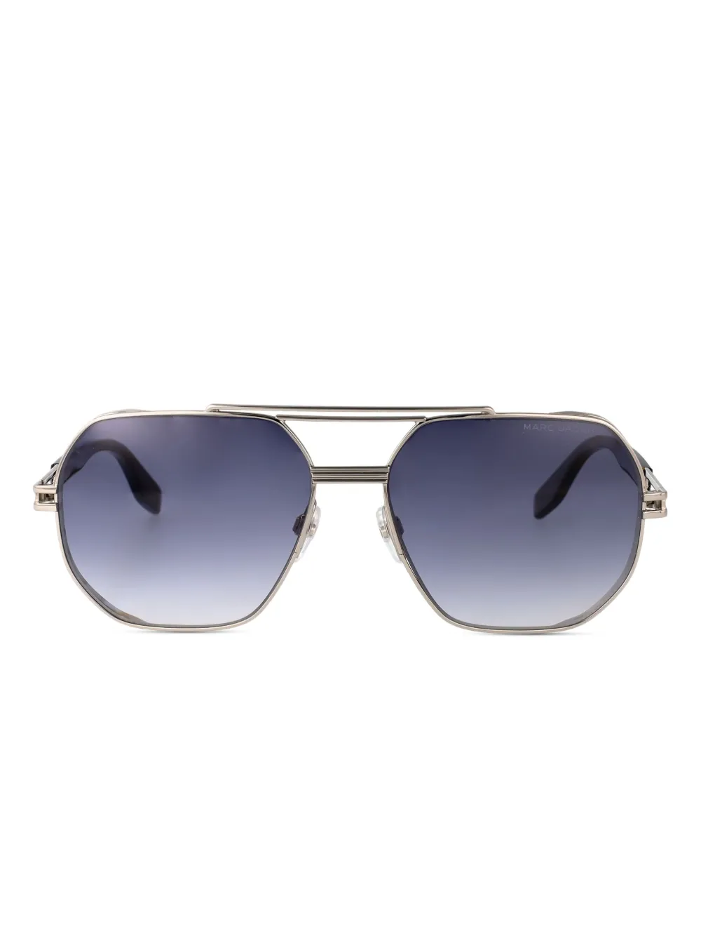 Marc Jacobs Eyewear ジオメトリックフレーム サングラス - グレー Marc Jacobs Eyewear ジオメトリックフレーム サングラス - グレー
