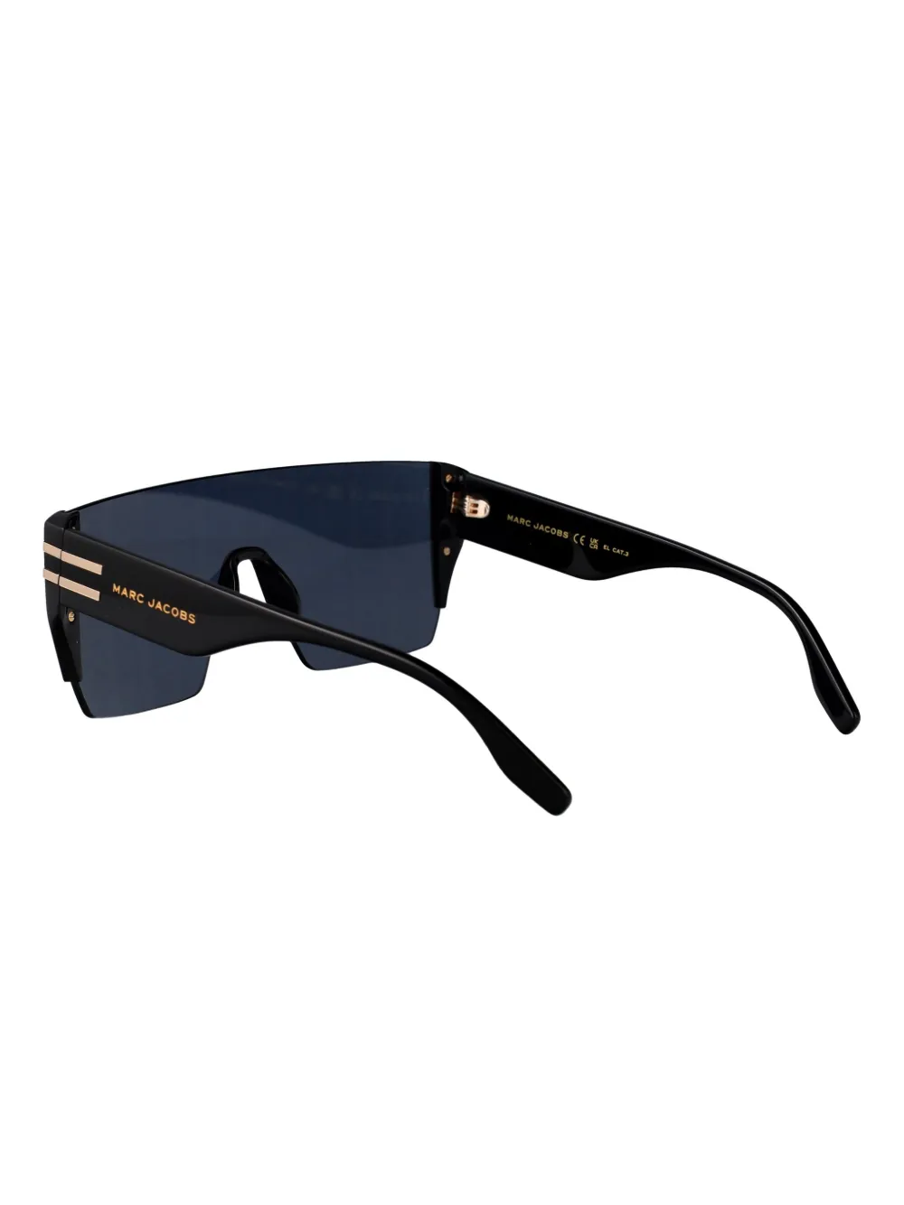 Marc Jacobs Eyewear Zonnebril met oversized montuur Zwart