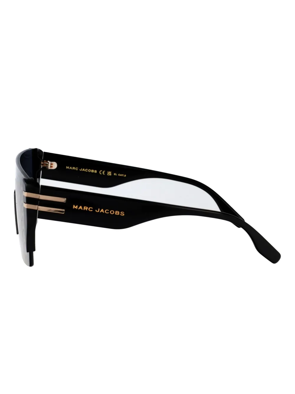 Marc Jacobs Eyewear Zonnebril met oversized montuur Zwart