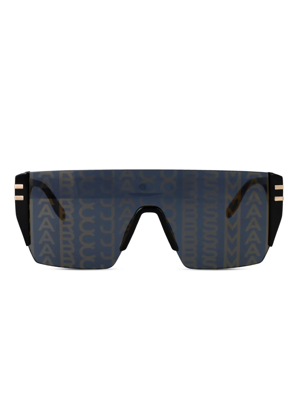 Marc Jacobs Eyewear Zonnebril met oversized montuur Zwart