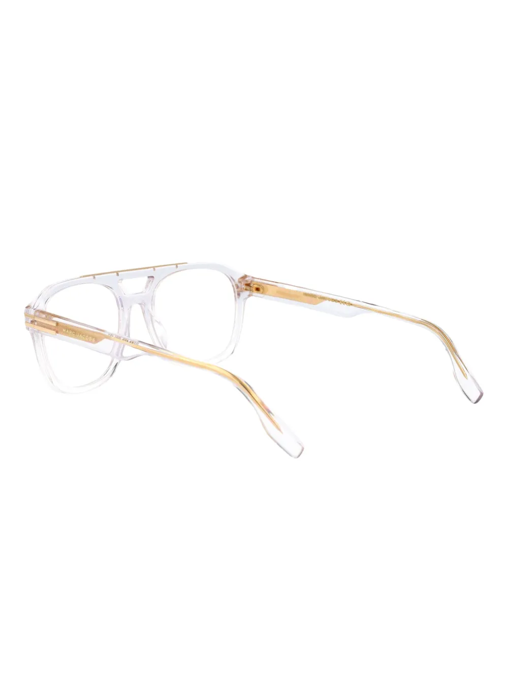 Marc Jacobs Eyewear Bril met vierkant montuur Wit