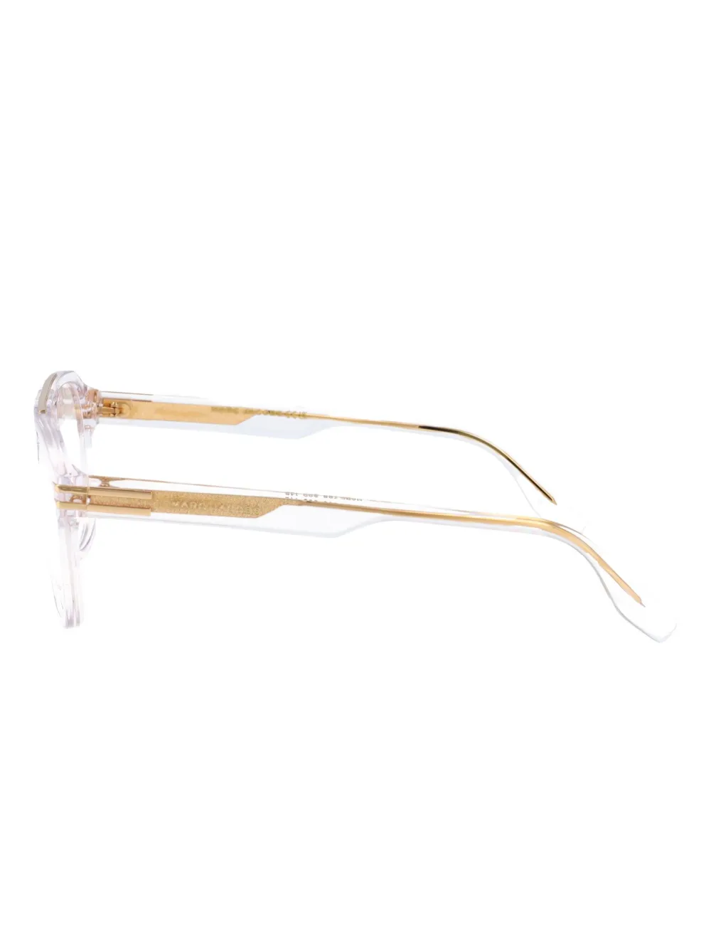Marc Jacobs Eyewear Bril met vierkant montuur Wit