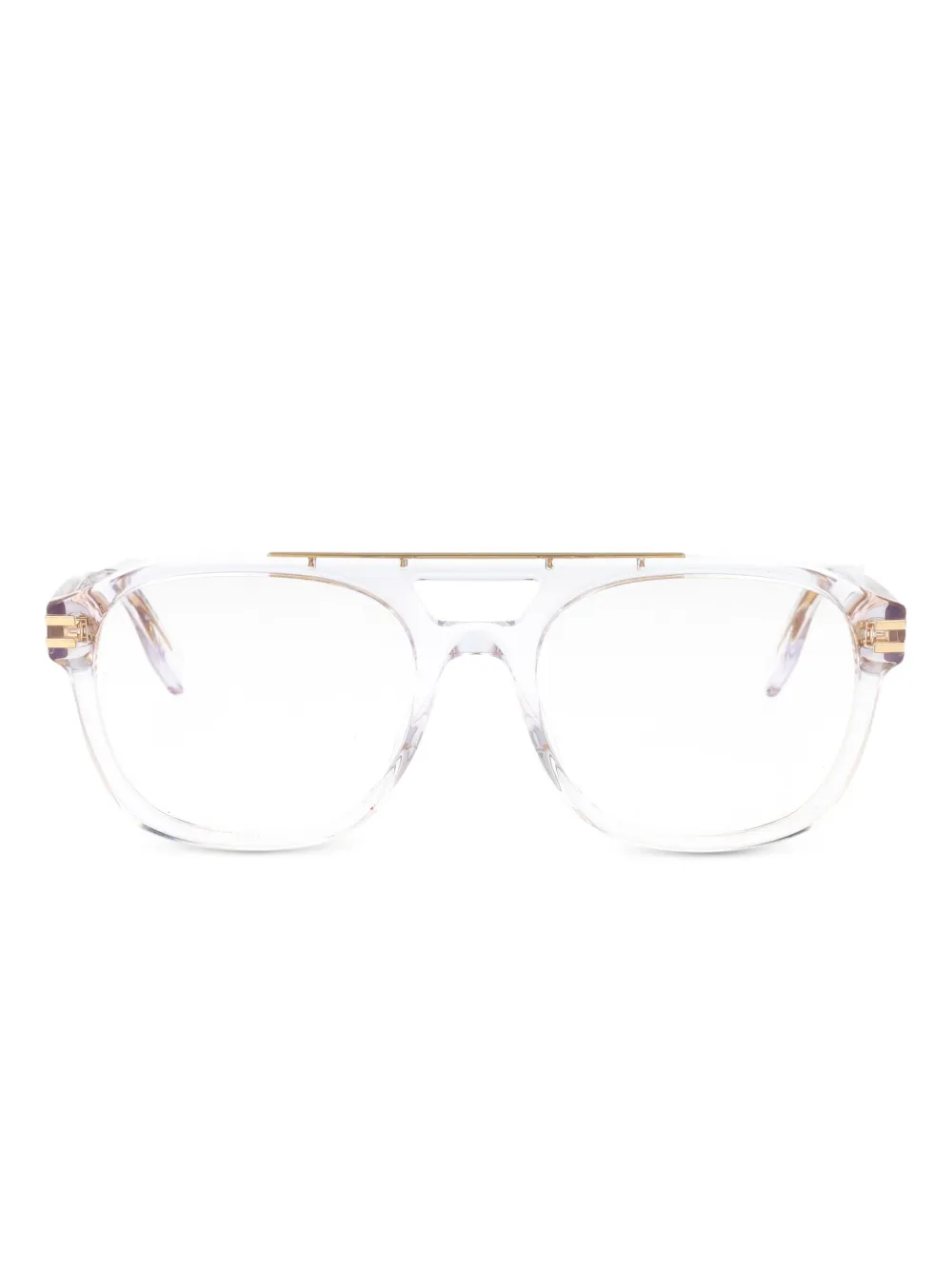 Marc Jacobs Eyewear Bril met vierkant montuur Wit
