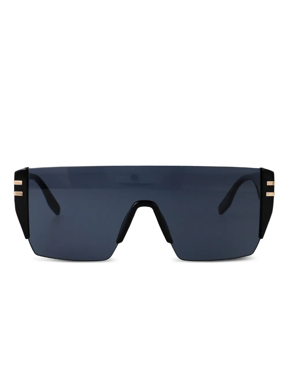 Marc Jacobs Eyewear オーバーサイズフレーム サングラス - ブラック Marc Jacobs Eyewear オーバーサイズフレーム サングラス - ブラック