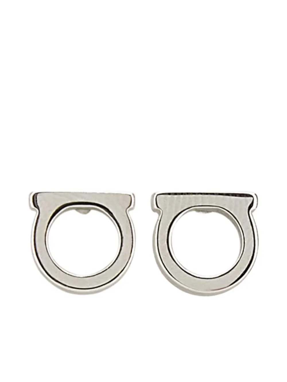 Ferragamo Gancini stud earrings | Silver | Image 1
