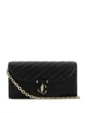 Jimmy Choo quilted leather crossbody bag - Black