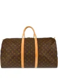 Louis Vuitton Pre-Owned 2014 Monogram Keepall 55 travel bag - Brown