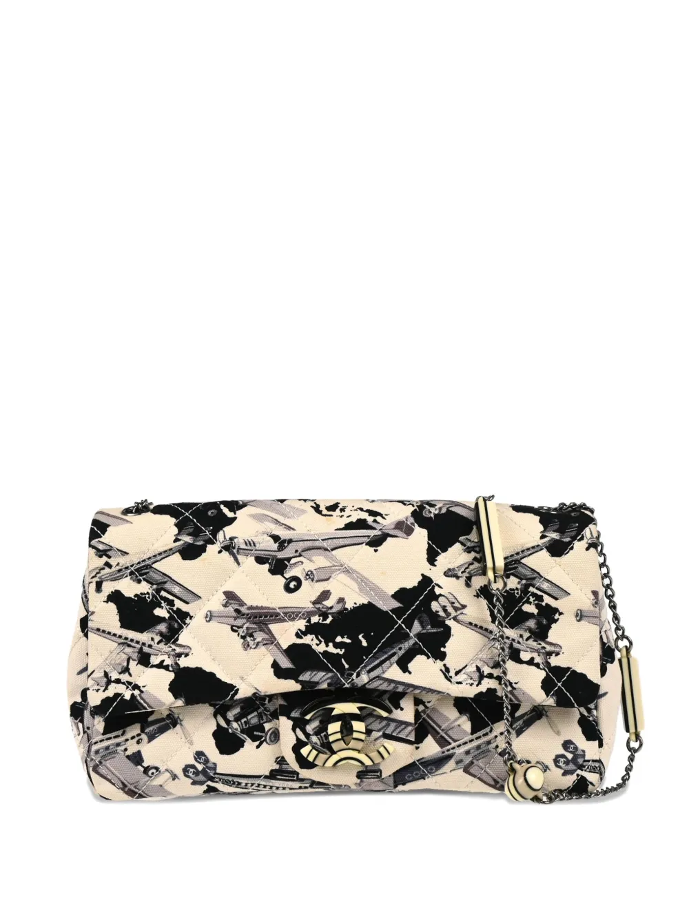 CHANEL Pre-Owned sac porté épaule à rabat (2006) | blanc | Image 1