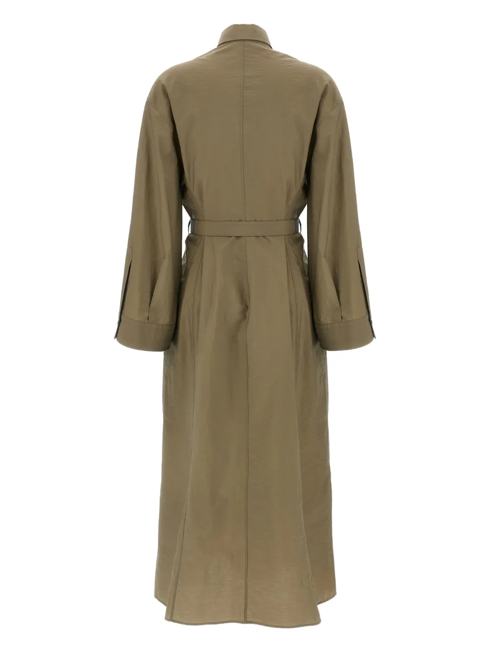 Brunello Cucinelli Blousejurk met ceintuur - Beige