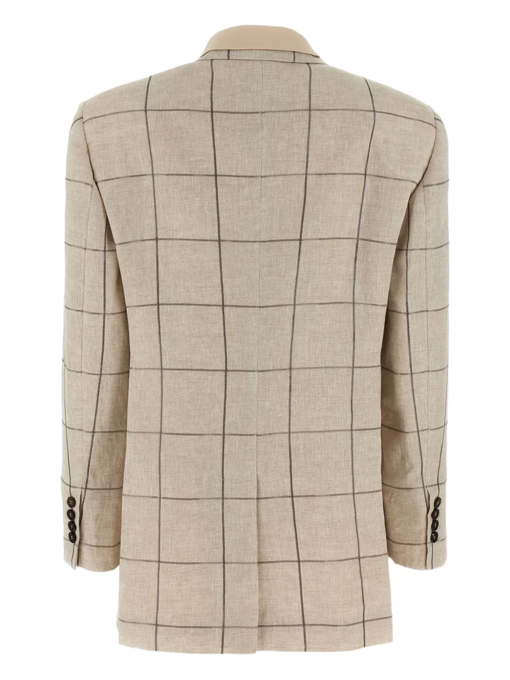 Brunello Cucinelli check-pattern blazer | Blazers | Image 2