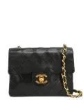 CHANEL Pre-Owned 1990 mini Classic shoulder bag - Black