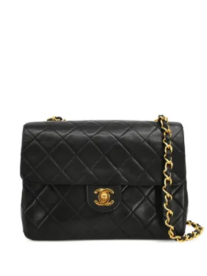 ビンテージシャネル VINさま専門 CHANEL Pre-Owned 1992 クラシック フラップ スクエア ショルダー