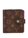 Louis Vuitton Pre-Owned 2006 perforated wallet - Brown