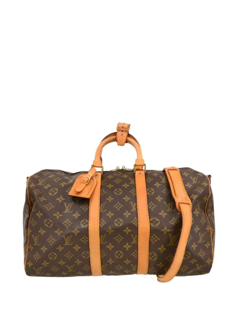 Louis Vuitton Pre-Owned 1989 Monogram Keepall Bandouliere 45 travel bag