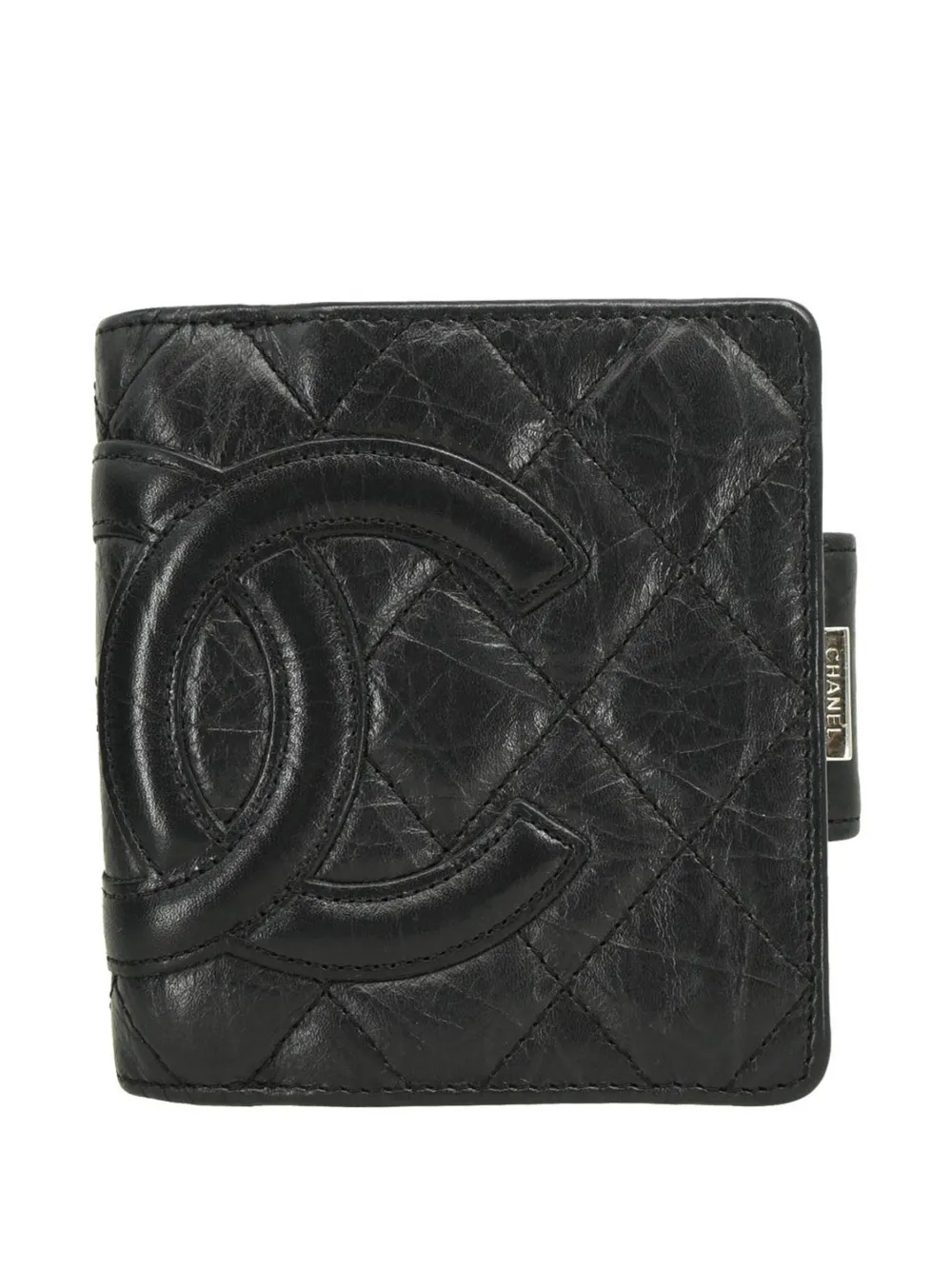 CHANEL Pre-Owned 2008 財布 - ブラック CHANEL Pre-Owned 2008 財布 - ブラック