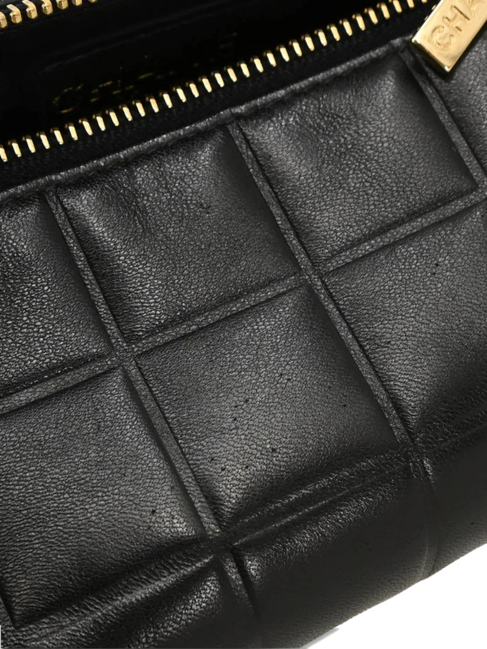 Pre-owned Chanel 2002 Choco Bar Make Up Bag