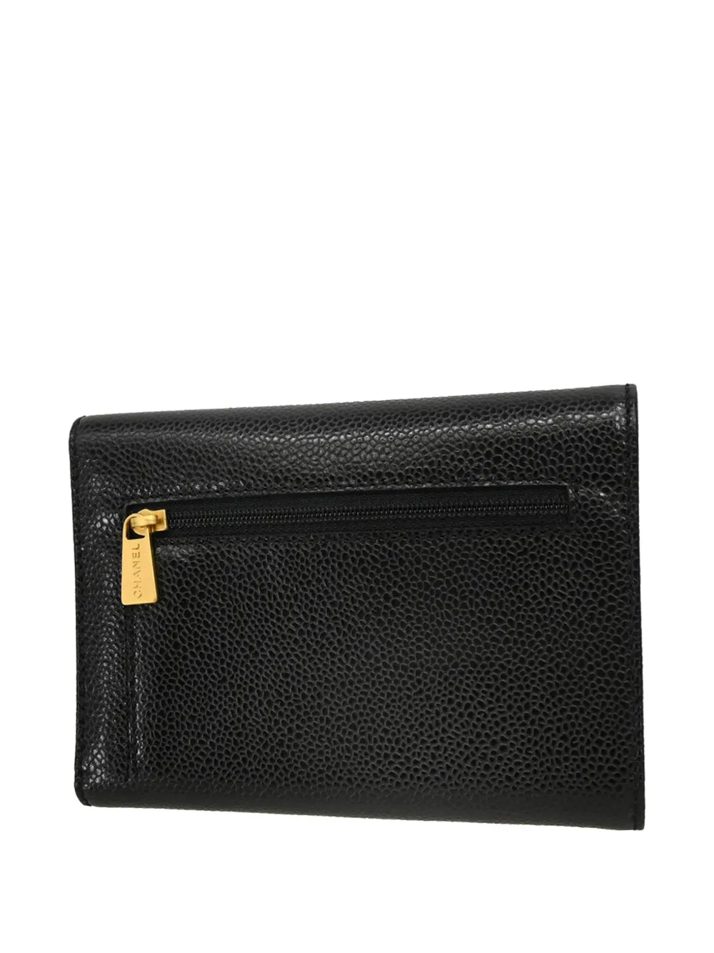 CHANEL Pre-Owned 2000 embossed-CC logo wallet | Image 2