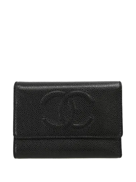 CHANEL Pre-Owned 2000 embossed-CC logo wallet