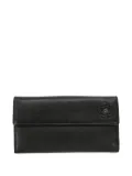 CHANEL Pre-Owned Camellia-debossed wallet - Black