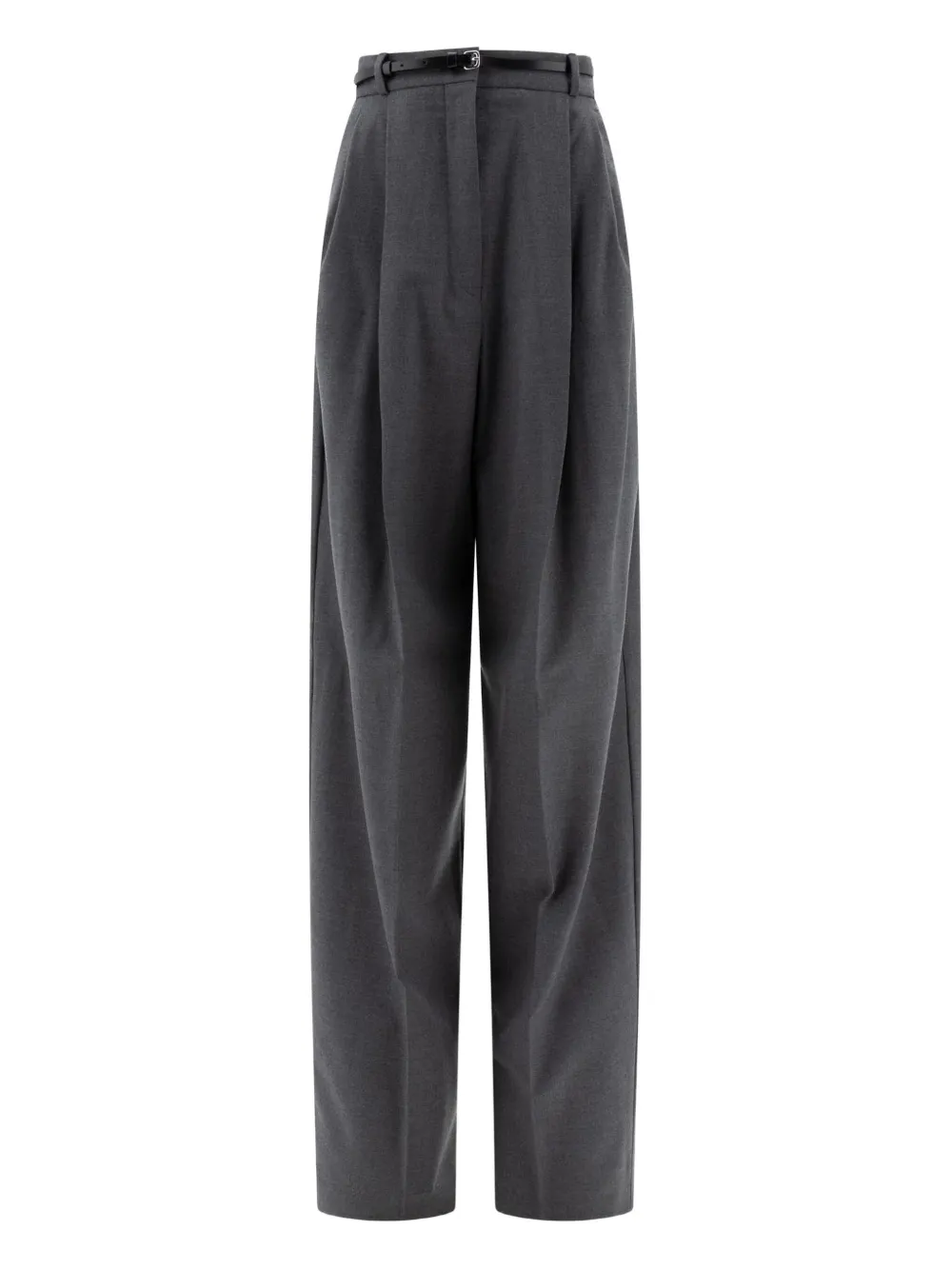  Sportmax Belted Tailored Trousers - Grey 