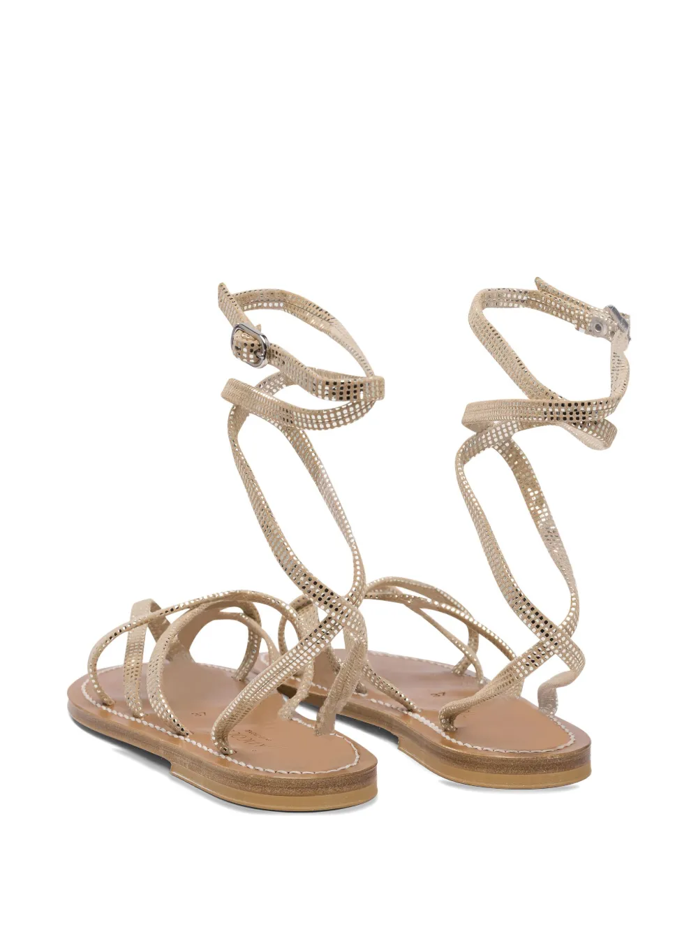 K. Jacques strappy leather sandals | Flat Sandals | Image 2