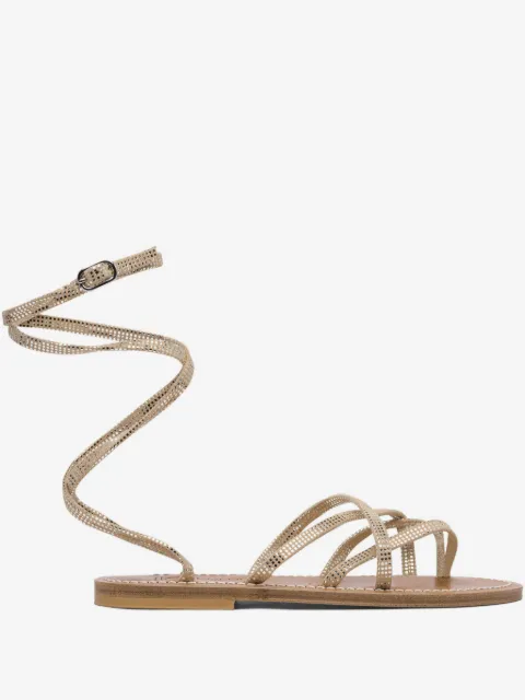 K. Jacques sandales en cuir à brides