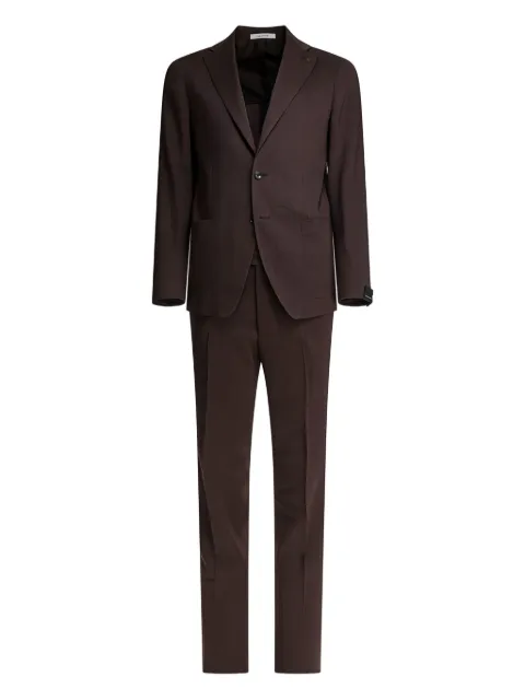 Tagliatore patch-pocket single-breasted suit