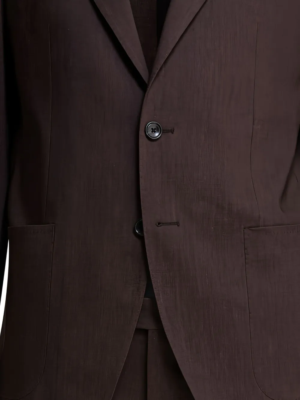 Tagliatore patch-pocket single-breasted suit Zwart