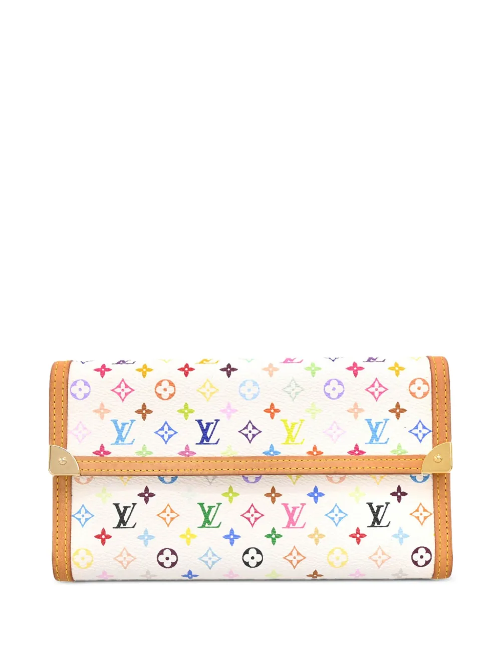 Louis Vuitton Pre-Owned 2004 monogram Porte Tresor wallet | White | Image 1