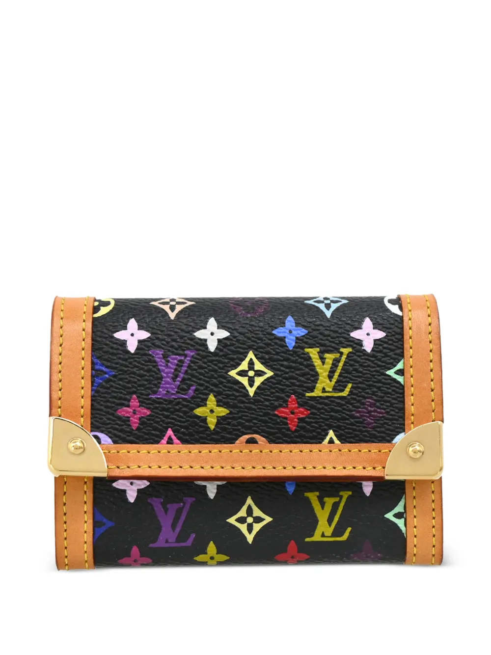Louis Vuitton Pre-Owned 2008 Multicolor Monogram wallet | Black | Image 1