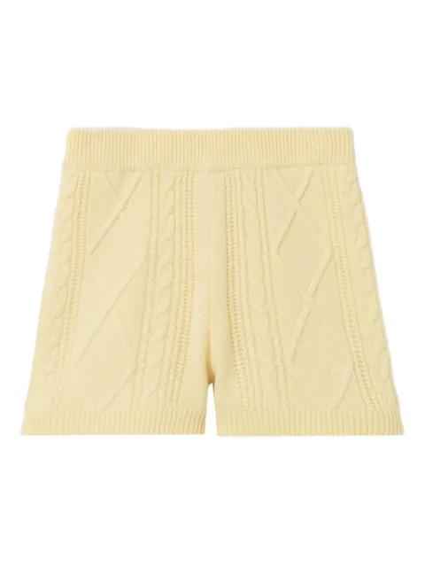 Claudie Pierlot cable-knit shorts