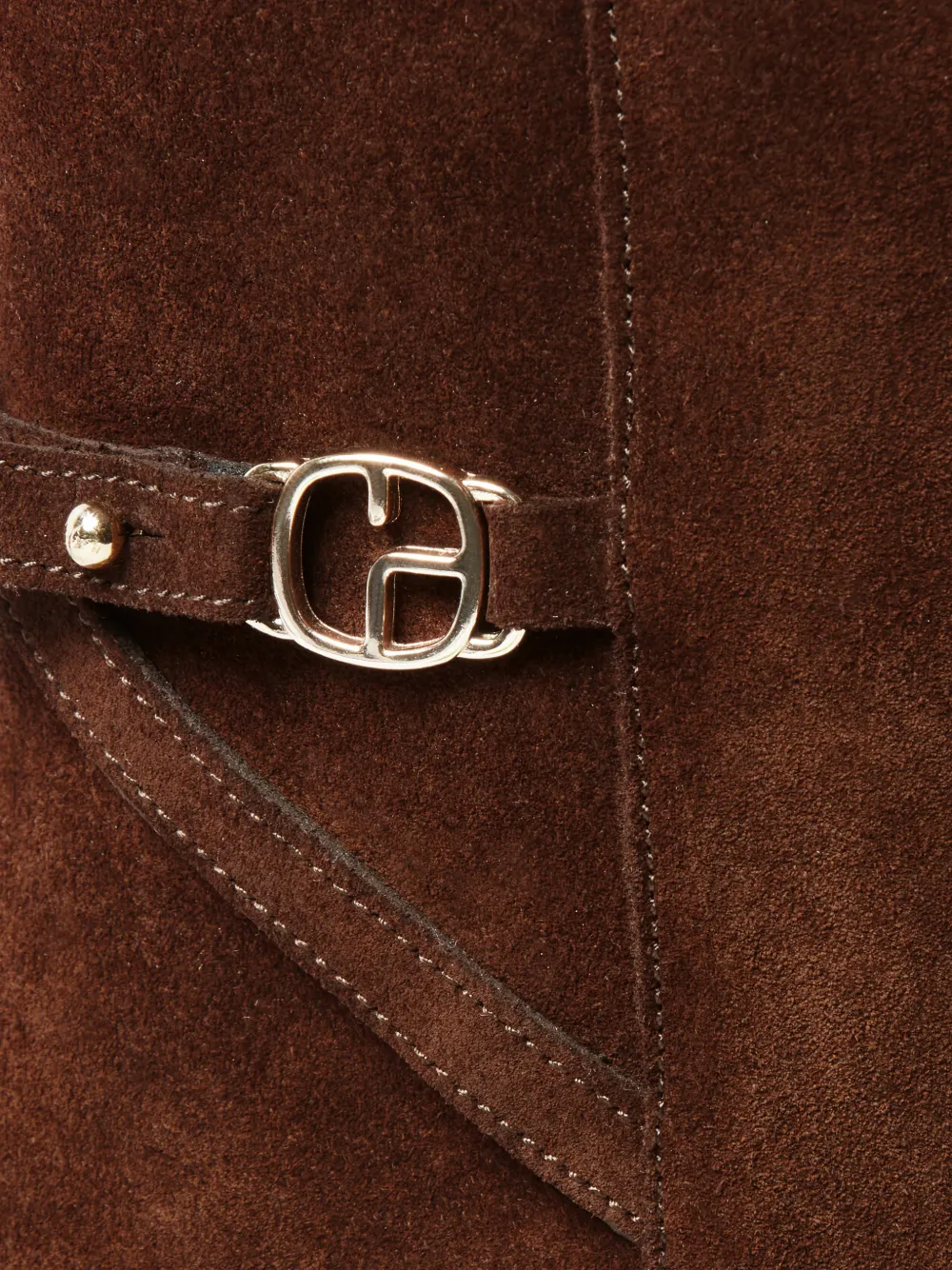 Claudie Pierlot Laarzen met blokhak Bruin