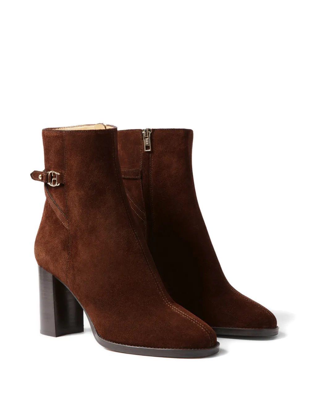 Claudie Pierlot Laarzen met blokhak Bruin