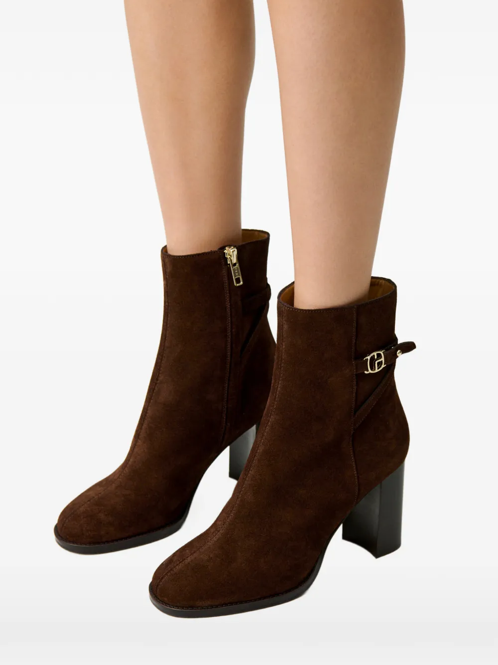 Claudie Pierlot Laarzen met blokhak Bruin