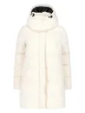 ASPESI hooded down-padded coat - White