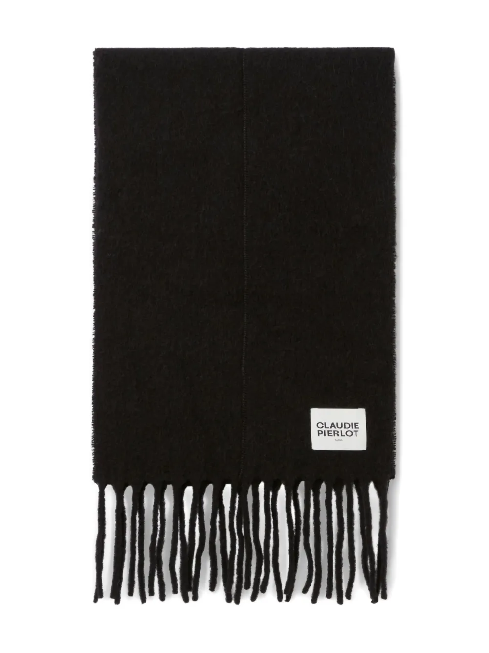 Claudie Pierlot fringed scarf - Nero