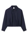 Claudie Pierlot cropped zip-up jacket - Blue