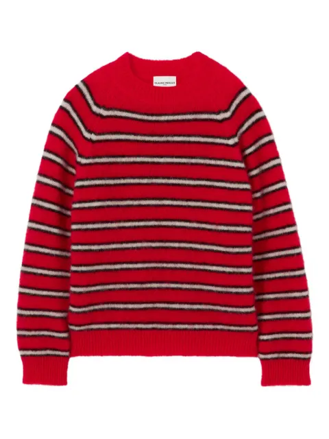 Claudie Pierlot striped crew-neck sweater