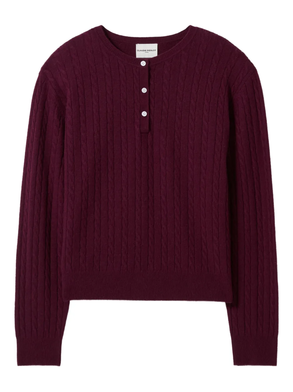 Claudie Pierlot Henley trui Rood