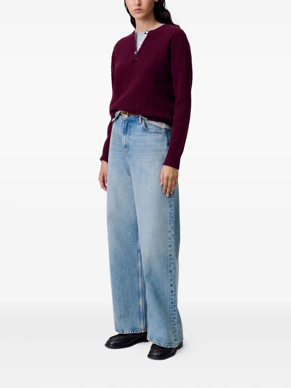 Claudie Pierlot Henley trui Rood
