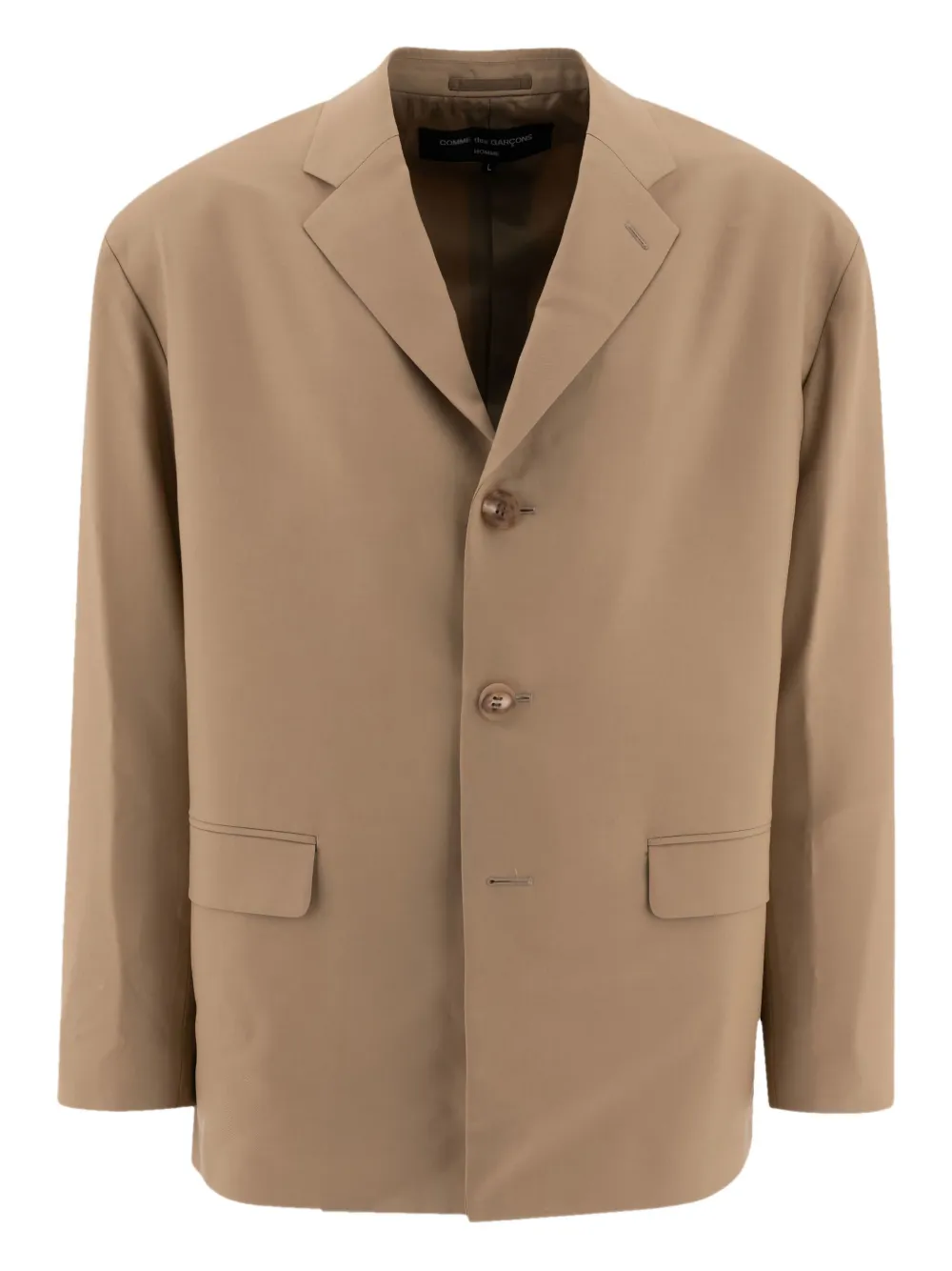 wool single-breasted blazer