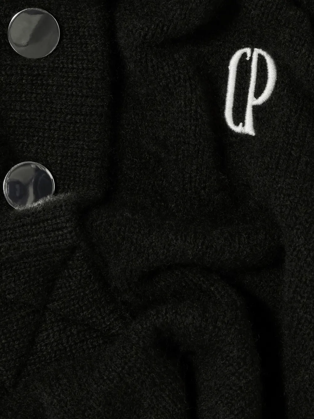 Logo-Embroidered Knitted Vest