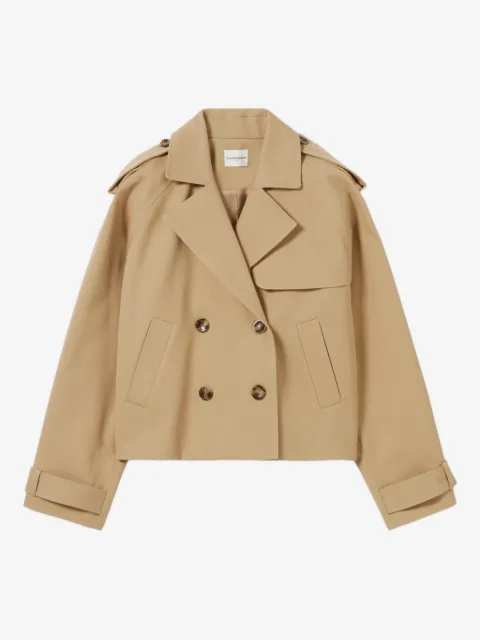 Claudie Pierlot chamarra corta estilo gabardina