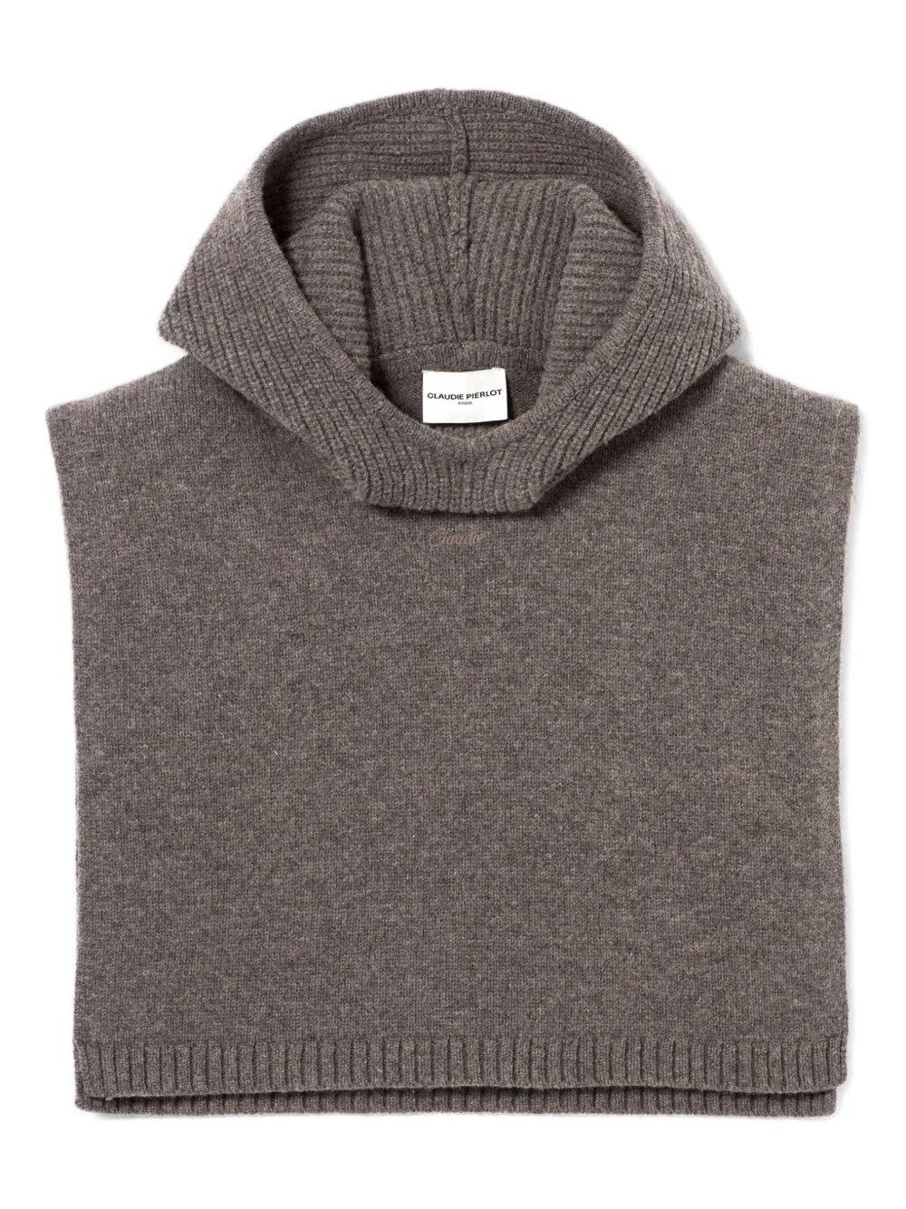 Claudie Pierlot mascada con capucha | marrón | Image 1