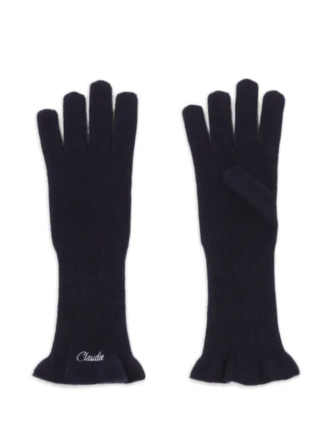 Claudie Pierlot ruffle-trim gloves