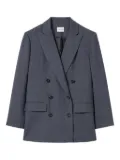 Claudie Pierlot double-breasted tailored blazer - Grey