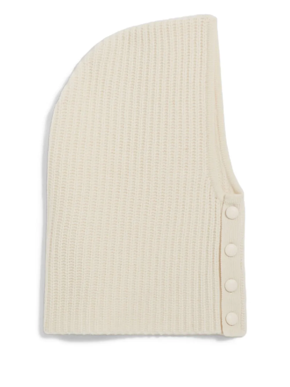 Claudie Pierlot ribbed-knit balaclava - Toni neutri